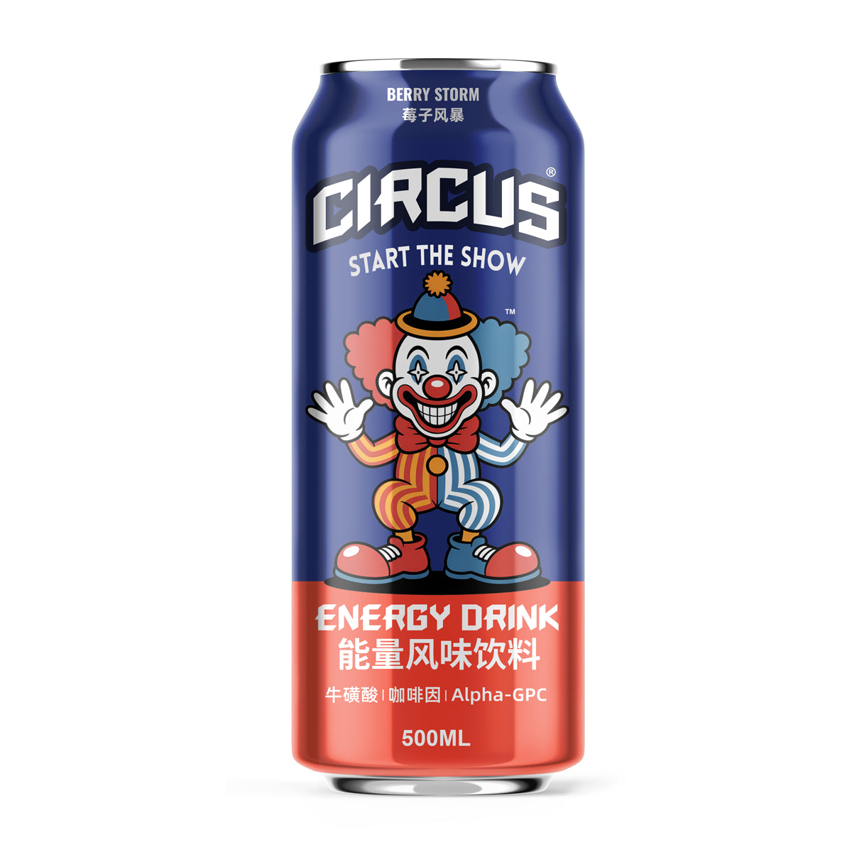 CIRCUS马戏团能量风味饮莓子口味 500ml