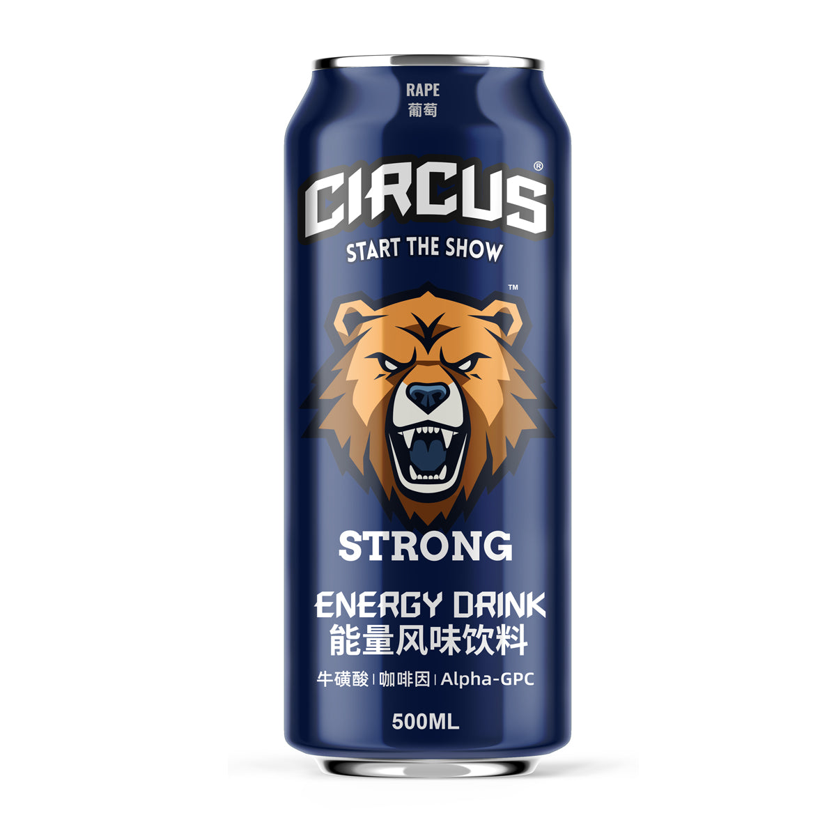 CIRCUS马戏团能量风味饮葡萄口味 500ml