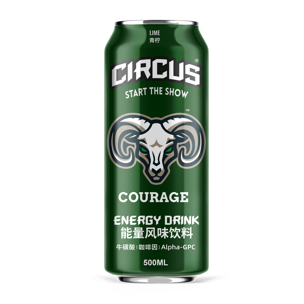 CIRCUS马戏团能量风味饮青柠口味